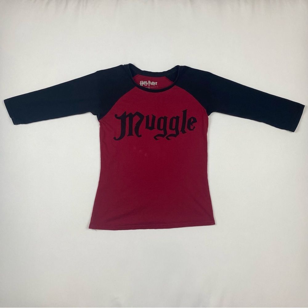 Harry Potter Muggle Three-Quarter Sleeve‎ Length Shirt